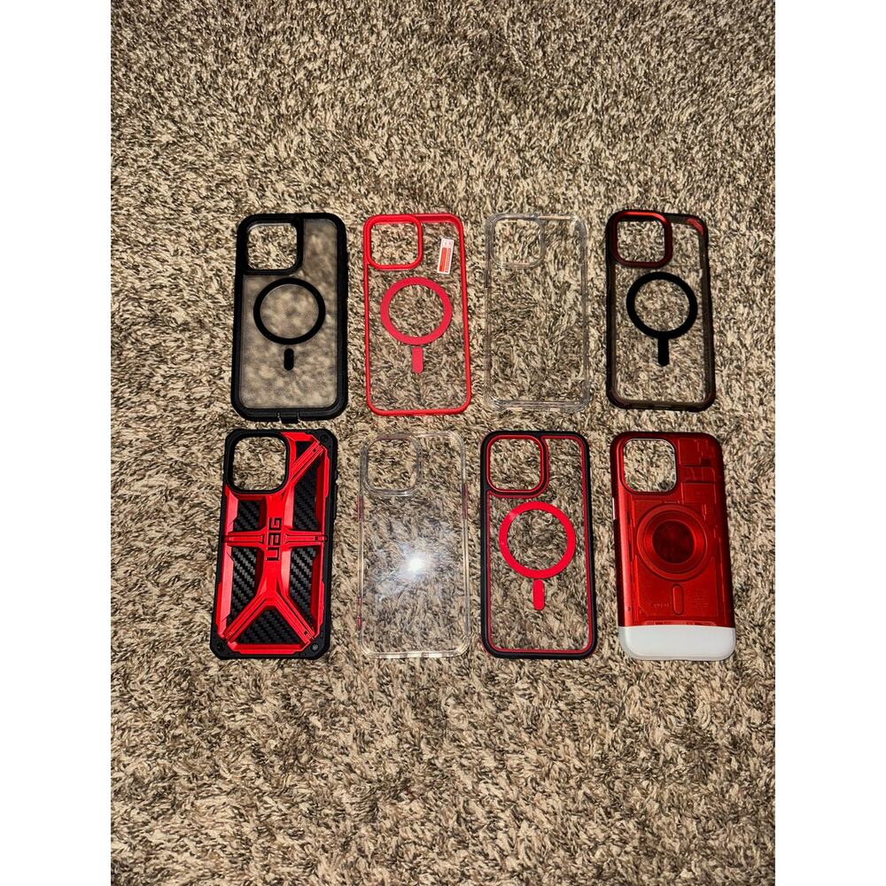 UAG Monarch SerieS MagSafe IPhone 15 Pro Max Case LOT of 8